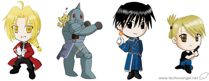 FMA chibis