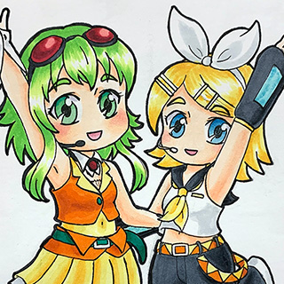 Otakon 2021 Commission - Vocaloids
